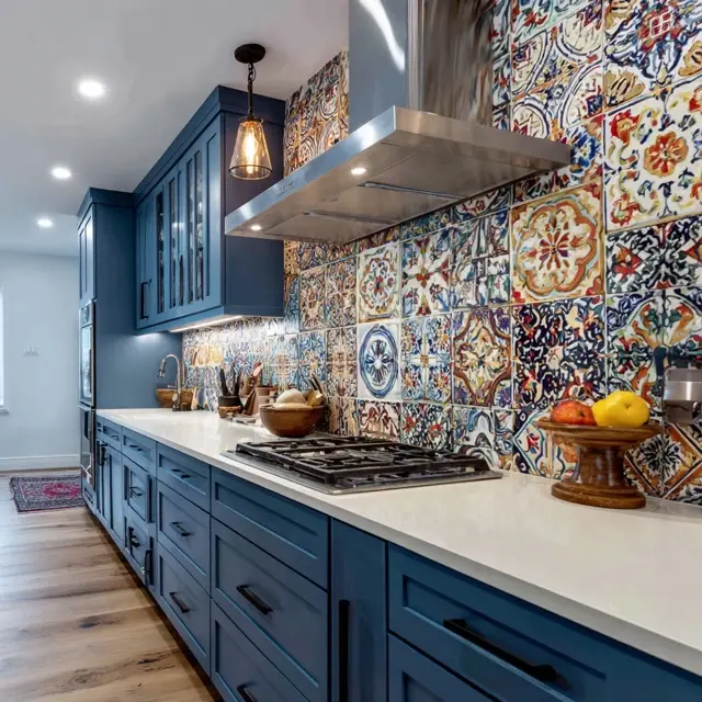 Colorful Kitchen Backsplash Ideas That Pop - Kitchen Backsplashes | Laravel