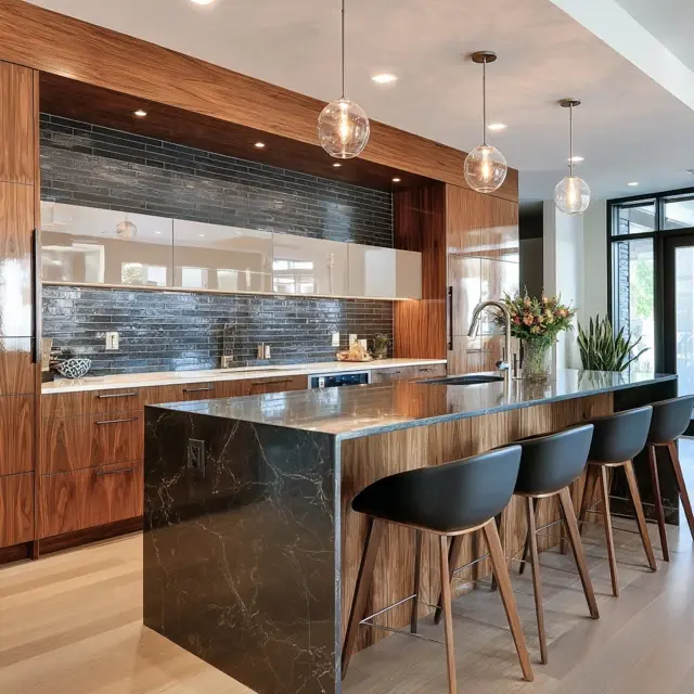 Kitchen Backsplash Designs for Open Spaces - Kitchen Backsplashes | Laravel