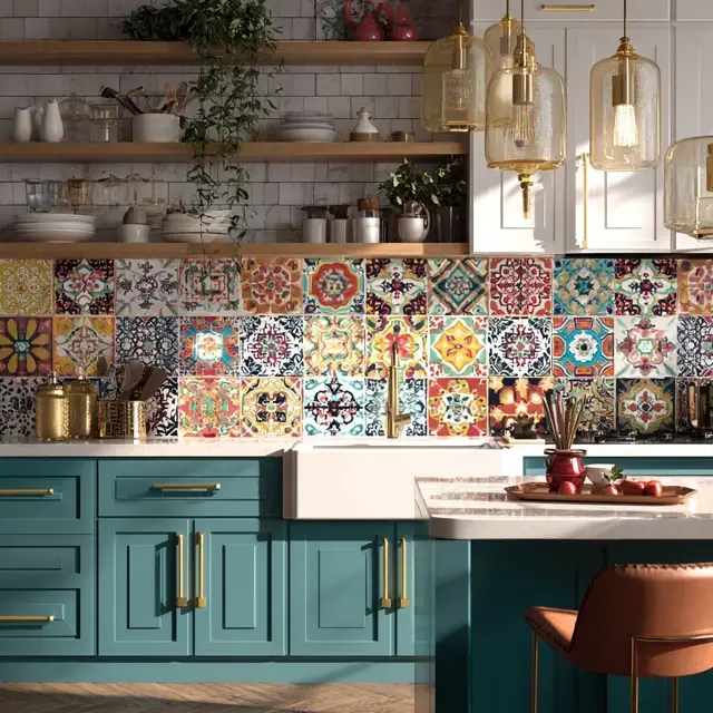 Moroccan Tile Backsplash Ideas for Vibrant Homes - Kitchen Backsplashes | Laravel