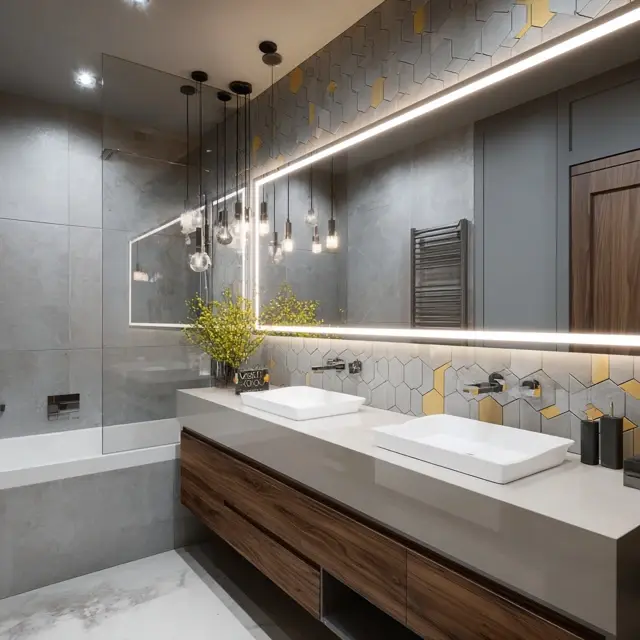 Bathroom Backsplash Ideas That Resist Mold and Stains - Bathroom Backsplashes | Laravel