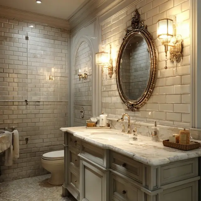 Classic Bathroom Backsplash Styles That Never Date - Bathroom Backsplashes | Laravel