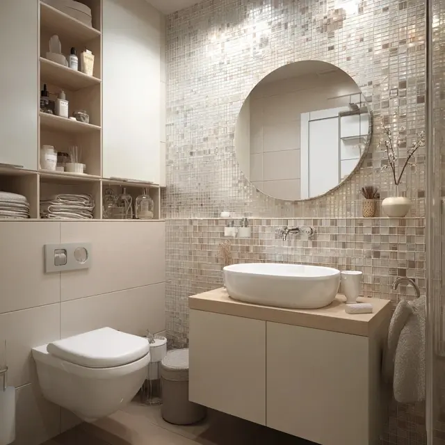 Small Bathroom Backsplash Ideas That Maximize Space - Bathroom Backsplashes | Laravel