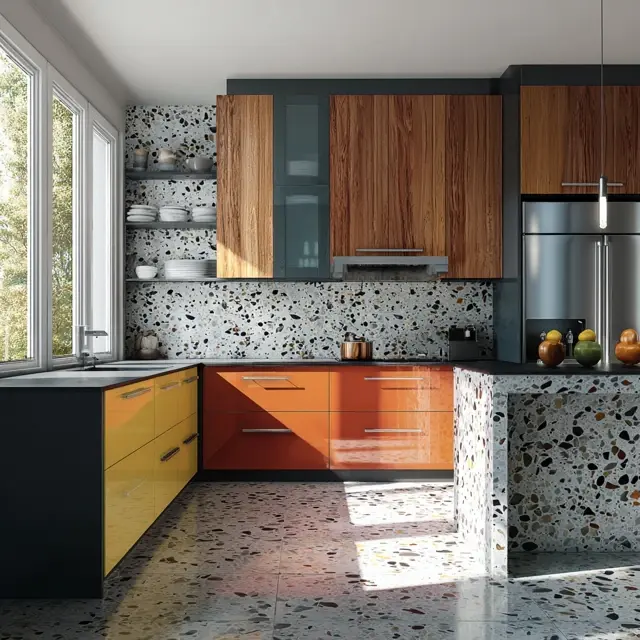 Terrazzo Backsplash Trends for Bold Homes - Backsplash Materials | Laravel