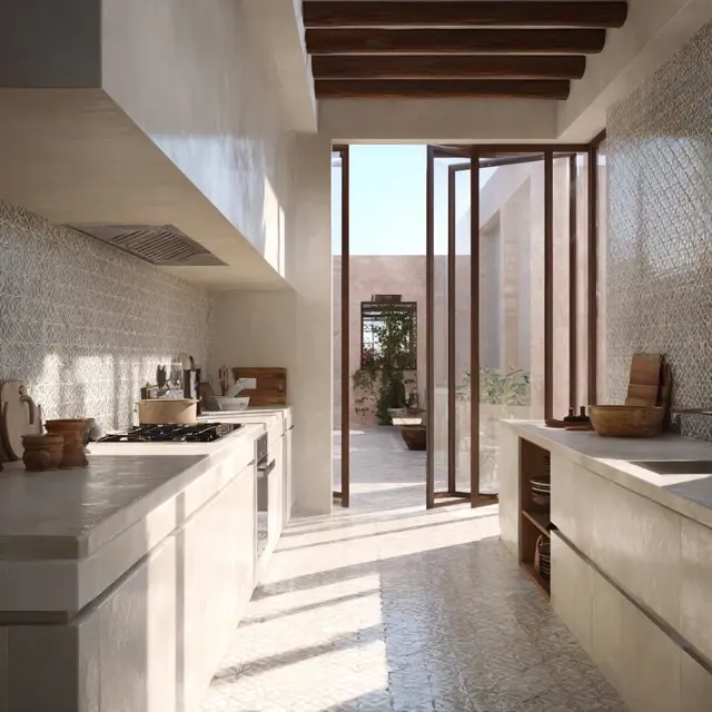 Zellige Backsplash Inspiration for Textured Walls - Backsplash Materials | Laravel