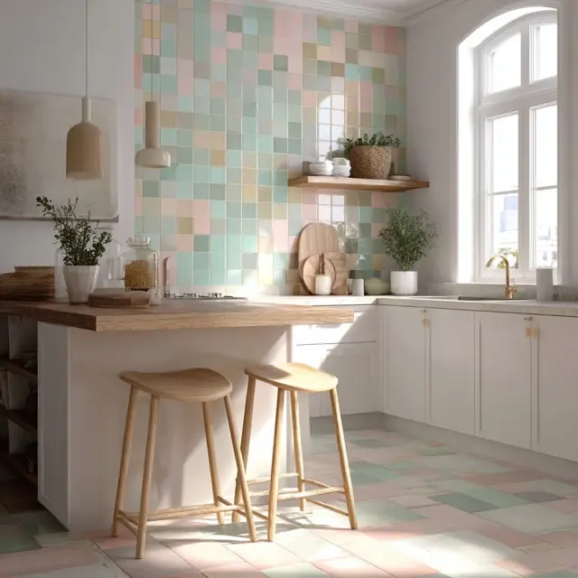 Pastel Backsplash Inspirations for Fresh Kitchens - Trends & Inspiration | Laravel
