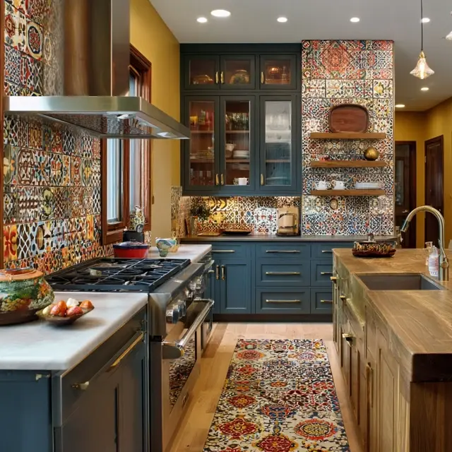 Eclectic Backsplash Ideas for Artistic Kitchens - Trends & Inspiration | Laravel