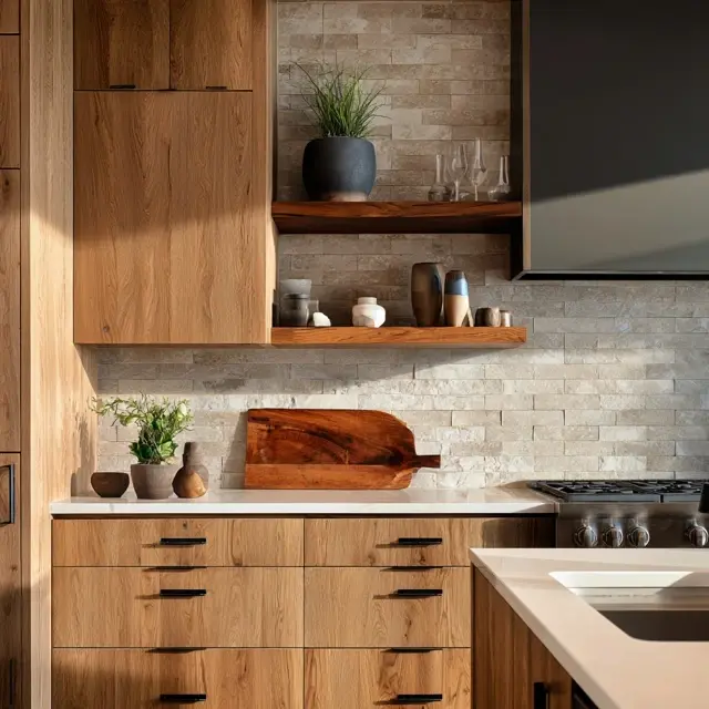Backsplash Inspirations That Pair with Wood - Trends & Inspiration | Laravel