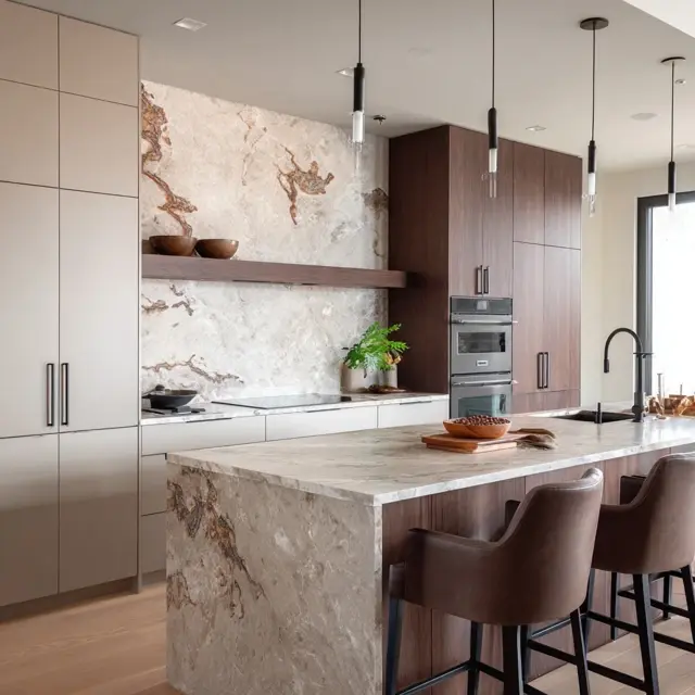 Backsplash Inspirations That Balance Neutrals - Trends & Inspiration | Laravel